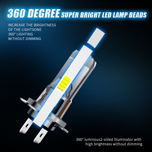 H4/H7 Plug-and-Play LED Headlights