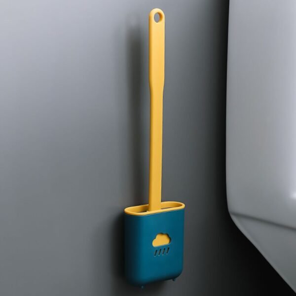 Silicone Wall-Mounted Toilet Brush