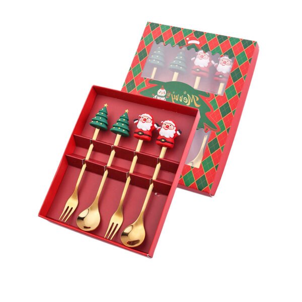 555251223 Stainless Christmas Cutlery Gift Set