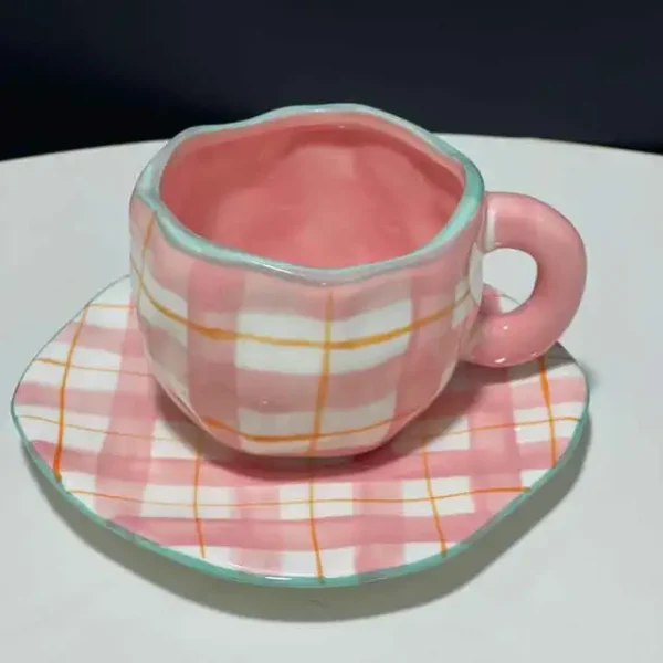 555251332 Hand-Painted Cloud Coffee Mug Set