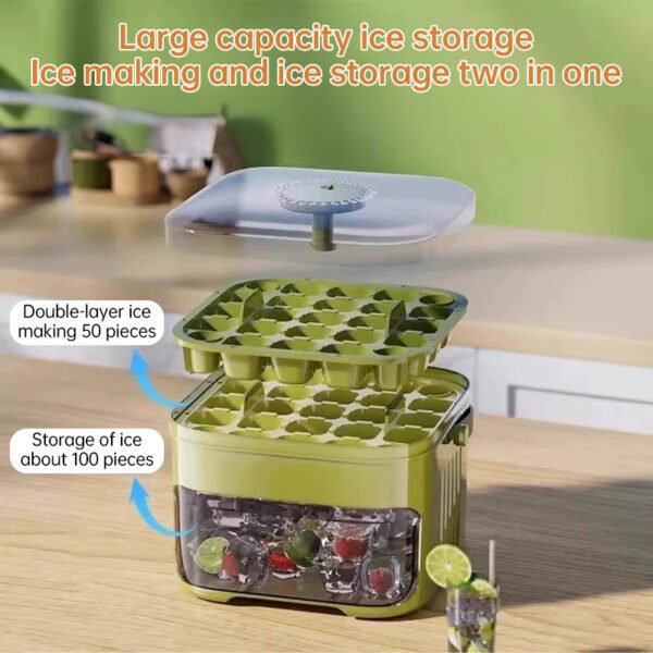 555251498 50-Grid Food-Grade Ice Maker Set