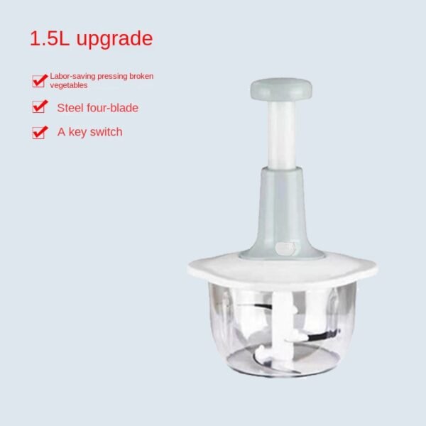 Manual Garlic Press & Food Grinder