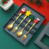 555251212 Stainless Christmas Cutlery Gift Set