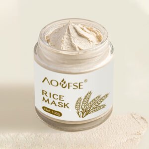 Vegan Organic Rice Face Mask
