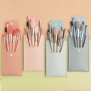 Premium Mini 8pcs Travel Brush Set