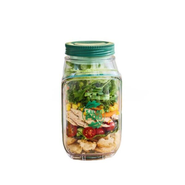 Leak-Proof Layered Food Storage Containers