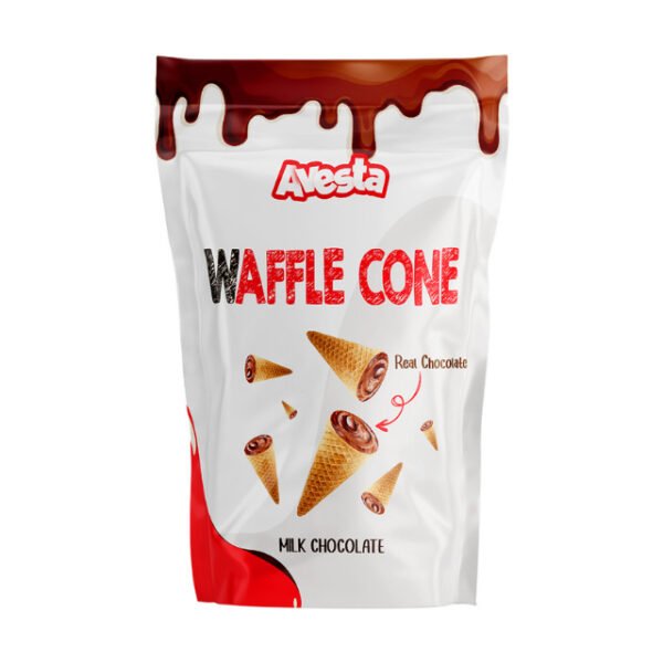 2 Gluten-Free Halal Fruit Chocolate Cone