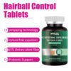 2 Natural Cat Hairball Control Tablets