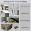 555378162 Insulated Weatherproof Outdoor Cat Shelter