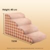 555378198 Multi-Step Washable Pet Stairs Ramp