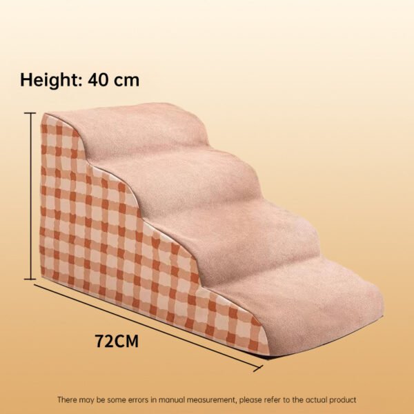 555378198 Multi-Step Washable Pet Stairs Ramp