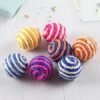 Feathered Sisal Cat Scratching Ball