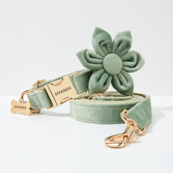 4 Custom Velvet No-Pull Dog Harness