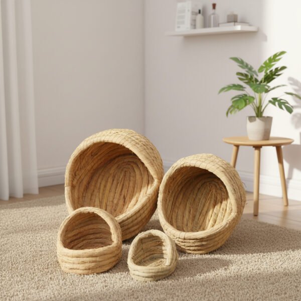 Straw-Woven Eco-Friendly Handbag