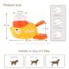 Automatic Pet Treat Dispensing Toy Duck
