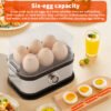 200W Smart Stainless Steel Egg Cooker