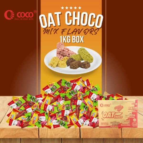 6 Halal Oat Choco Bar 180g