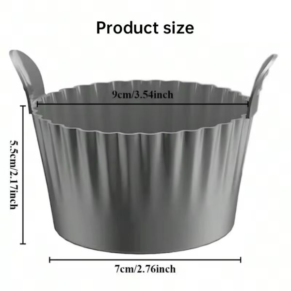 Reusable Silicone Air Fryer Liners & Cups