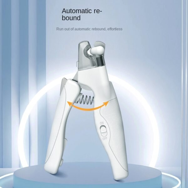 555378148 LED Pet Nail Clippers with Bloodline Monitor