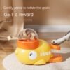 Automatic Pet Treat Dispensing Toy Duck