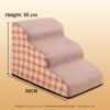 555378199 Multi-Step Washable Pet Stairs Ramp