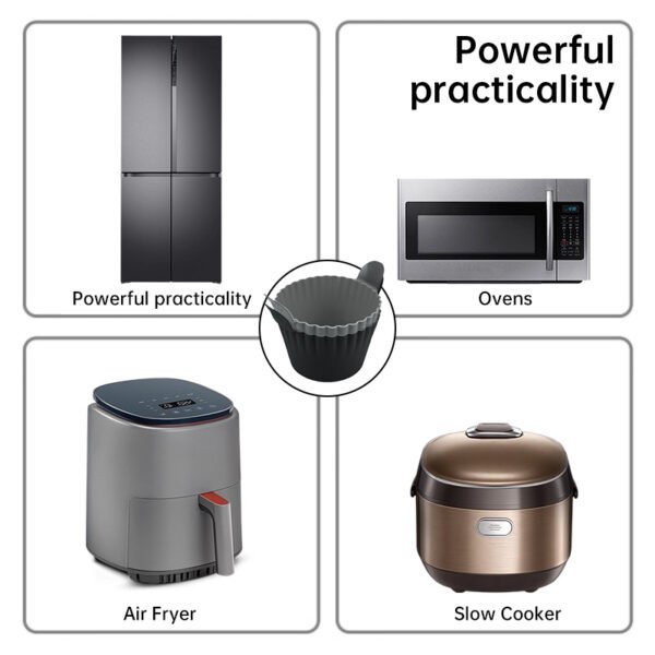 Reusable Silicone Air Fryer Liners & Cups