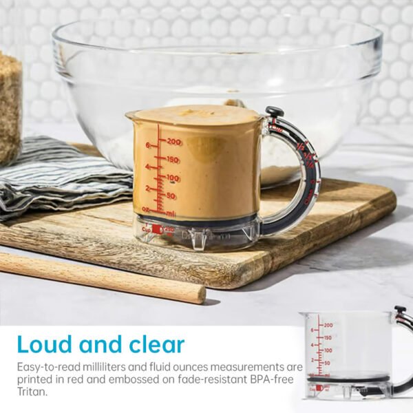 Adjustable Multi-Functional Measuring Cup