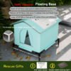 555378157 Insulated Weatherproof Outdoor Cat Shelter
