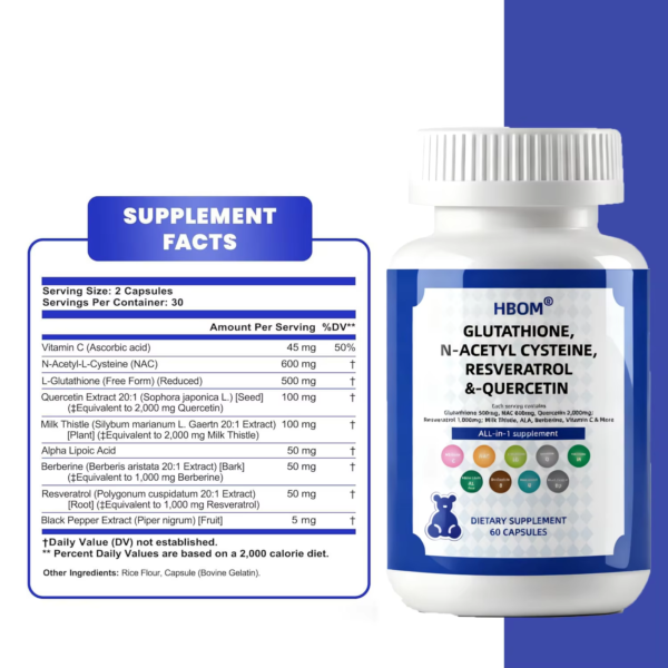 Healthy Collagen Skin Lighting and Brightening Glutathione Capsules