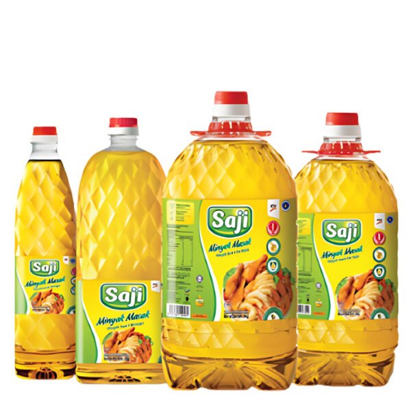 3 Saji Premium Palm Cooking Oil