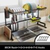 562720289 Stainless Steel Kitchen Dish Rack
