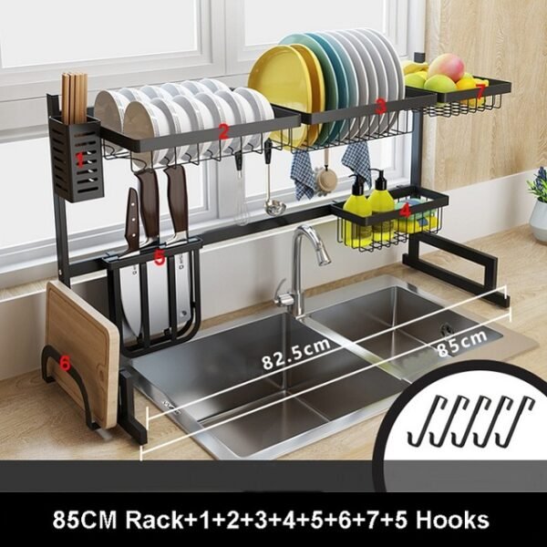 562720289 Stainless Steel Kitchen Dish Rack
