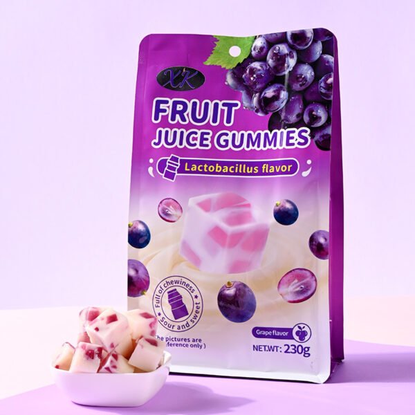 Assorted Sour Chewy Fruit Juice Candies