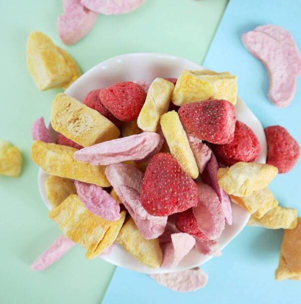 5 Mixed Freeze-Dried Fruit Crisps Snack Pack