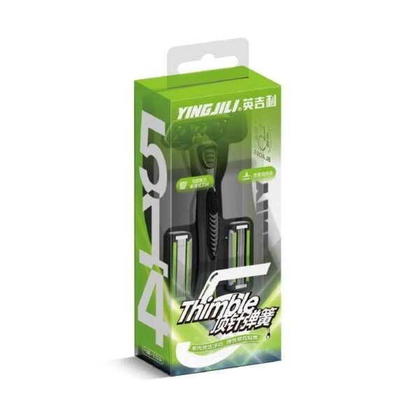 Non-Electric Shaving Set with Foam and Shaving Cream