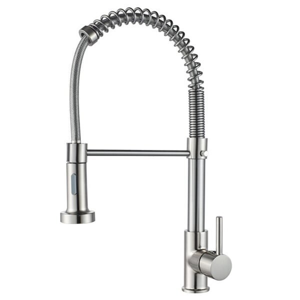 562362625 Rotatable Copper Dual-Temp Kitchen Faucet