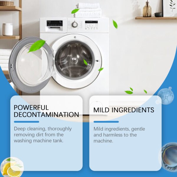 562371764 Jakehoe Washing Machine Cleaning & Deodorizing Powder