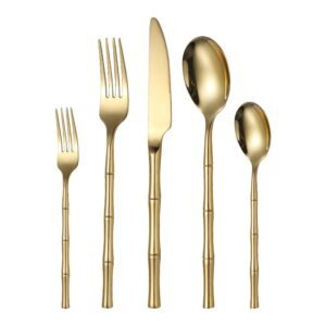 562362621 Titanium-Plated Stainless Steel Cutlery Set