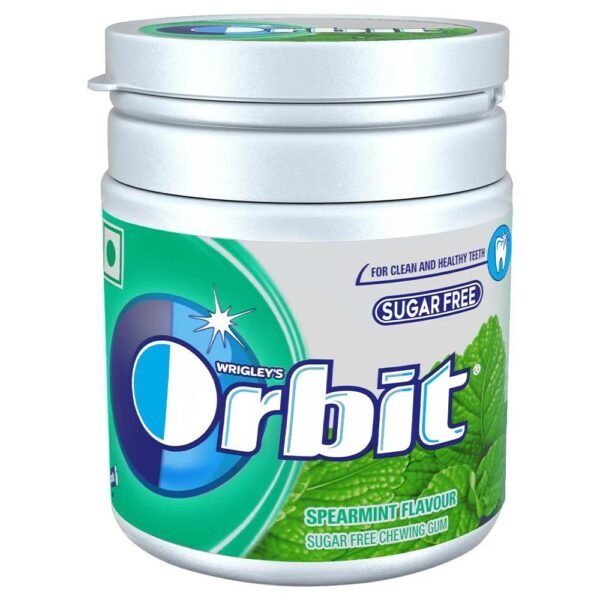 Ae4355b13a6264bffbe3585d88c0ef379I Wrigley's Orbit Spearmint Sugarfree Chewing Gum