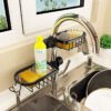 Sponge Drain Hanging Basket Sink Storage Rack
