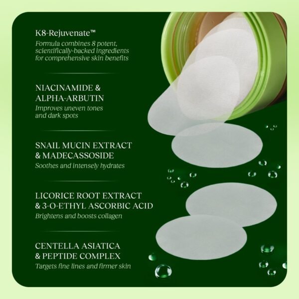 562293114 Cucumber Hydrogel Patches Cleansing Pads