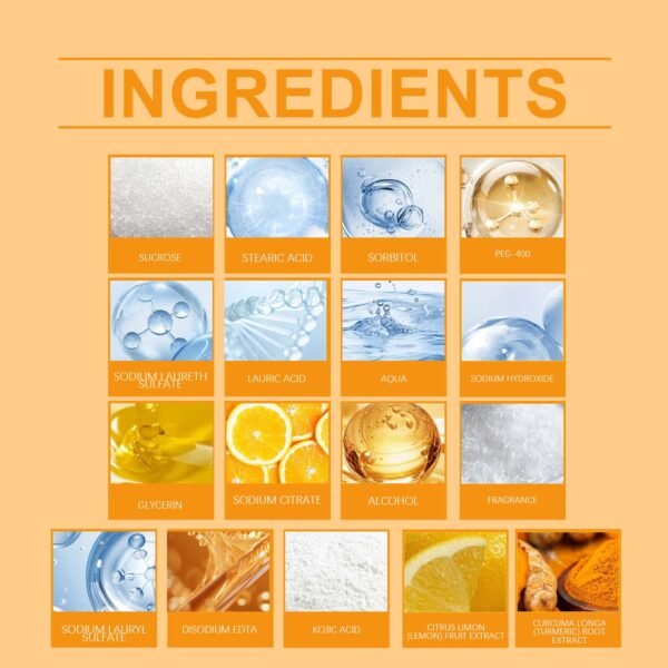 Lemon Turmeric Soap Cleanser