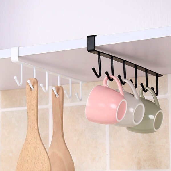 Multi-Functional Wrought Iron Cabinet Hanger
