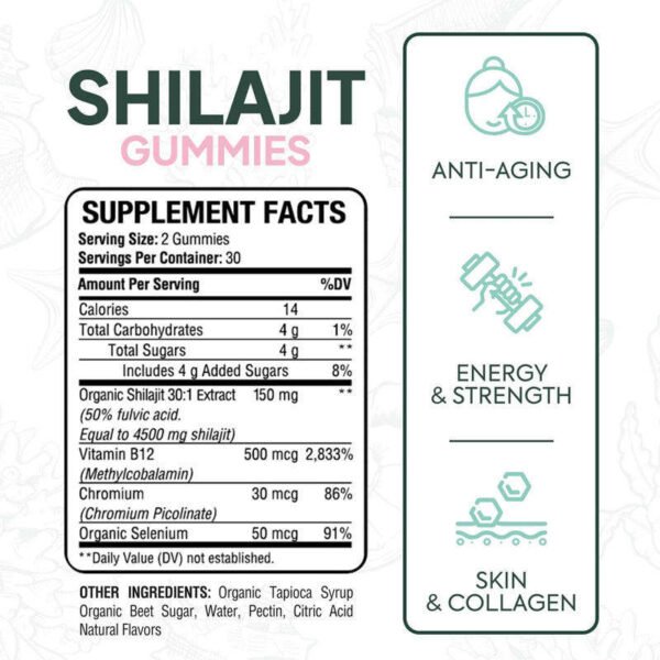 ANTI-AGING SHILAJIT GUMMIES