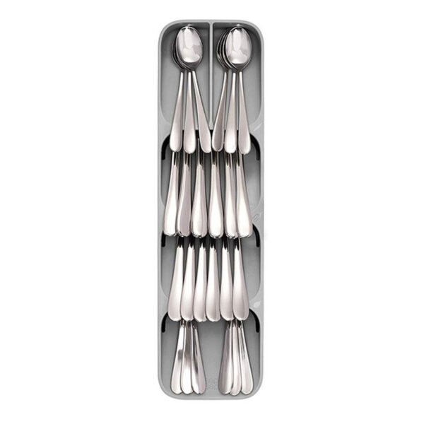 Multi-Compartment Kitchen Drawer Organizer Box