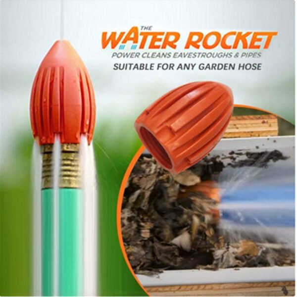 Water Rocket Gutter Cleaning Tool