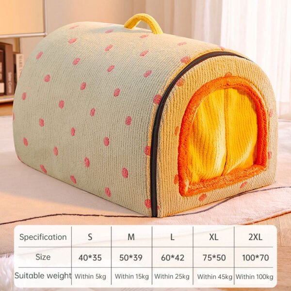 Deep Sleep House Nest ( Pet House Bed)