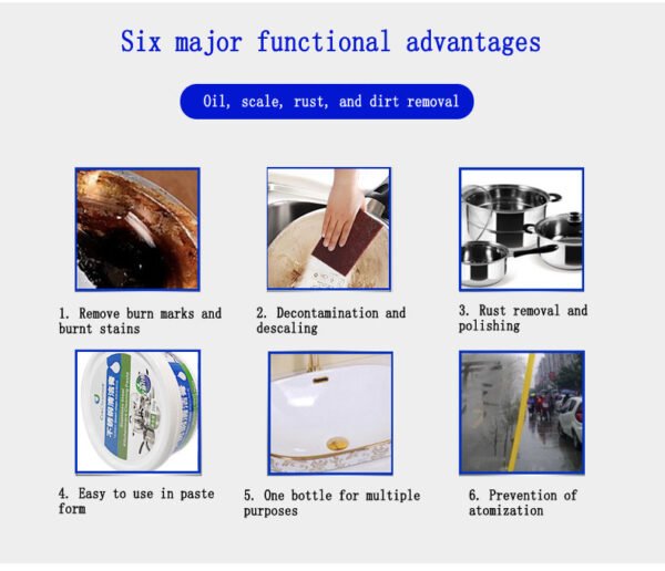 Stainless Steel Kitchenware Cleaning Paste