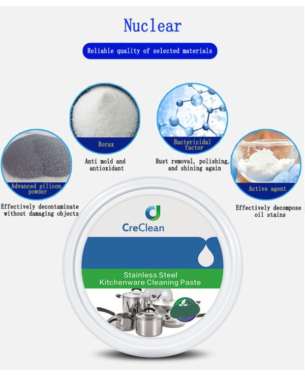 Stainless Steel Kitchenware Cleaning Paste