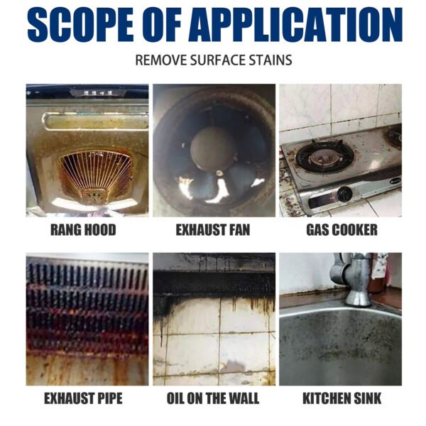 Ouhoe Kitchen Oil Cleaning Tablet